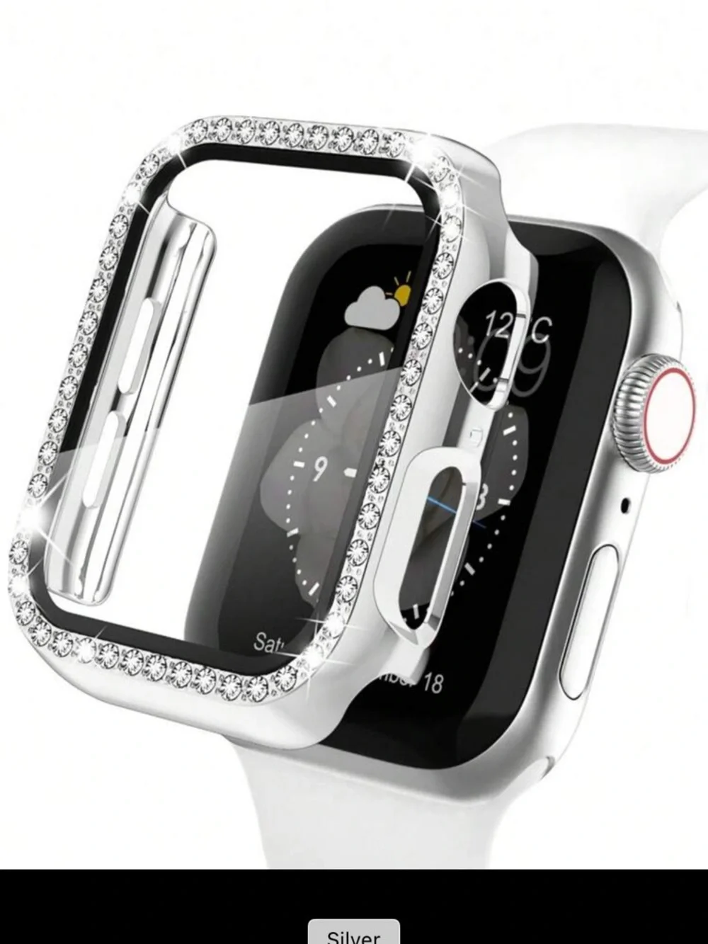 NEW in packaging Apple Watch Series 1/2/3 42mm Rhinestone Protective Case